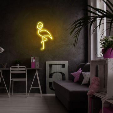 Aplica de Perete Neon Flamingo