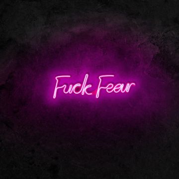 Aplica de Perete Neon Fuck Fear