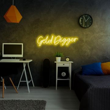 Aplica de Perete Neon Gold Digger