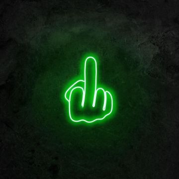 Aplica de Perete Neon Middle Finger