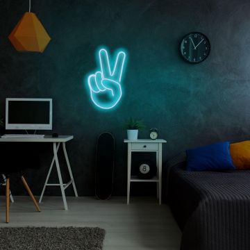 Aplica de Perete Neon Victory Sign