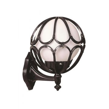 Lampă de perete de exterior BAP 4 Outdoor Wall Lamp, Negru, 33x34x28 cm