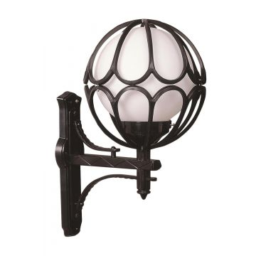 Lampă de perete de exterior BAP 5 Outdoor Wall Lamp, Negru, 40x62x30 cm