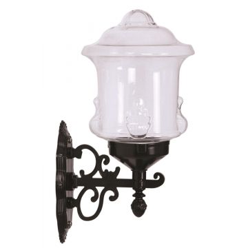 Lampă de perete de exterior BAP 666 Outdoor Wall Lamp, Negru, 27x43x20 cm