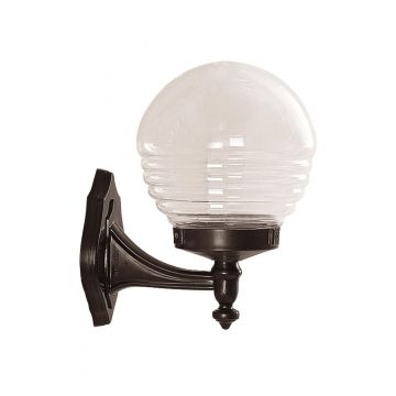 Lampă de perete de exterior BAP12  Outdoor Wall Lamp, Negru, 25x30x20 cm