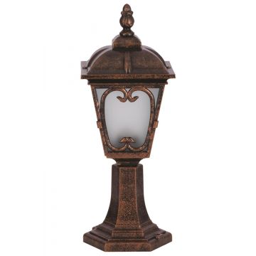 Lampă de perete de exterior BSU 11 Outdoor Wall Lamp, Maro, 20x50x20 cm