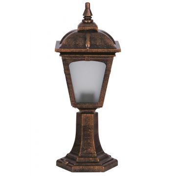 Lampă de perete de exterior BSU 20 Outdoor Wall Lamp, Maro, 20x50x20 cm