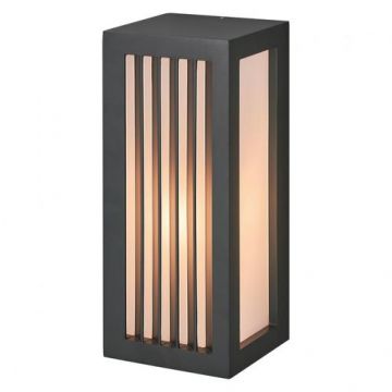 Aplica pentru exterior Ledvance ENDURA Radick, 1xE27, max. 15W LED, IP65, 110x108x250 mm, aluminiu/policarbonat, forma dreptunghiulara