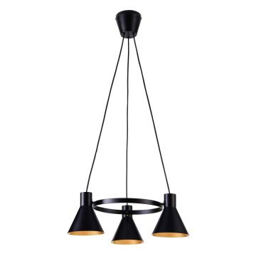 Lustră neagră/în culoarea bronz More – Candellux Lighting