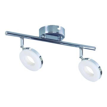 Plafonieră argintiu-lucios LED 27x16 cm Thema – Candellux Lighting