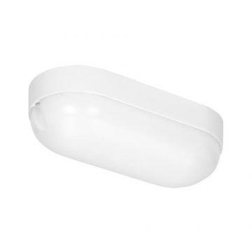 Aplica ovala Adviti Rismo AD-OP-6157WLPM4, LED, 7W, 630lm, IP65, IK08, 4000K, Alb