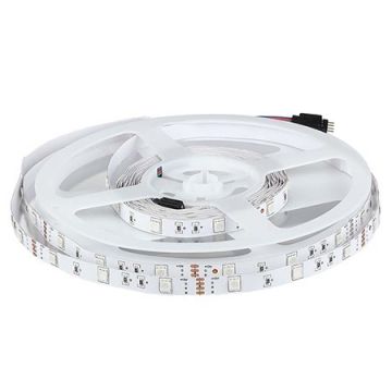 banda led smd5050 30led/m rgb ip20 5m