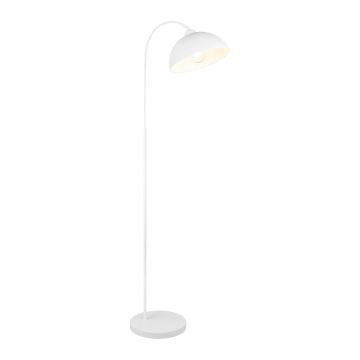 Lampadar alb cu abajur din metal (înălțime 170 cm) Sierra – Trio