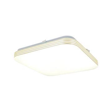 Plafoniera led Dabar, 11 W, alb/auriu