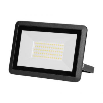 Proiector Adviti Faro AD-NL-6255BL4, 50W, LED SMD, 4000lm, IP65, 4000K, aluminiu, Negru