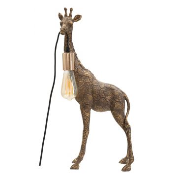 Lampa de masa Giraffe, Mauro Ferretti,  1 x E27, 40W, 28x16x60 cm, auriu