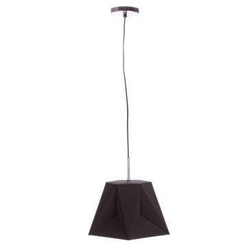 Lustra, Bizzotto, Black L, 46 x 40 x 25 cm, E27, max. 40 W, metal/poliester, negru