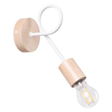 Aplică de perete în culoare naturală Tumber – Nice Lamps