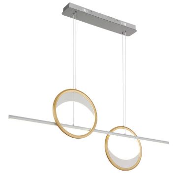 LAMPĂ SUSPENDATĂ CU LED 120,4/10,5/120 cm