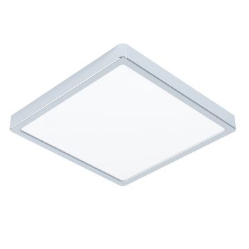 Plafonieră argintie LED 28,5x28,5 cm FUEVA 5 – EGLO