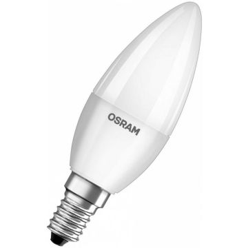 Bec LED Osram Value Classic B, E14, 4.9W (40W), 470 lm, luminacalda(2700K)