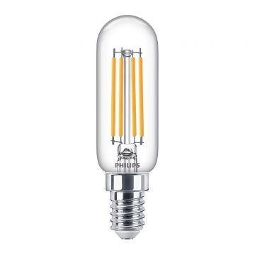 Bec LED Philips Classic T25L, E14, 4.5W (40W), 470 lm, luminacalda(2700K), cu filament