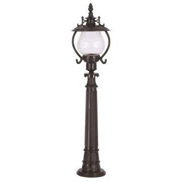 Lampadar de exterior 68205 Negru 107x25 cm