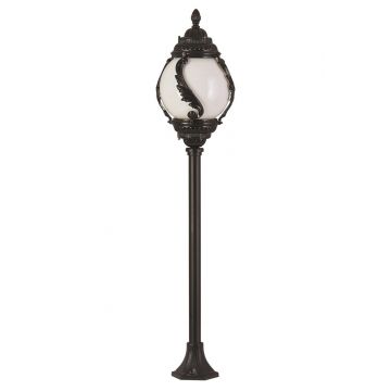 Lampadar de exterior M1B Alb 110x30 cm