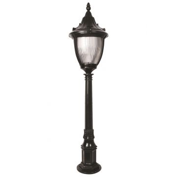 Lampadar de exterior M1B Negru 105x30 cm