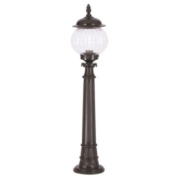 Lampadar de exterior M2B Negru 23x23 cm