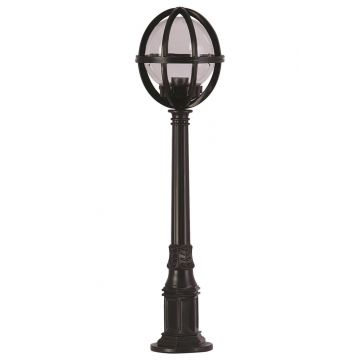 Lampadar de exterior M3B Negru 95x23 cm