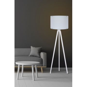 Lampadar 130 Alb 25x38x145 cm