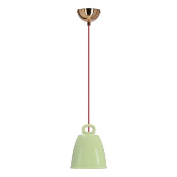 Lustră verde cu abajur din ceramică Sewilla – Candellux Lighting