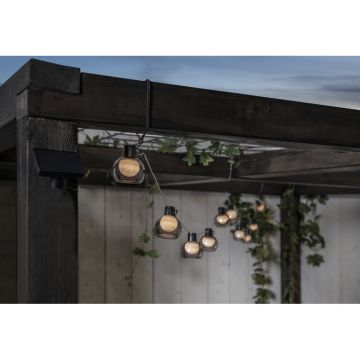 Șirag luminos pentru exterior cu LED Star Trading Smoky, lungime 2,7 m