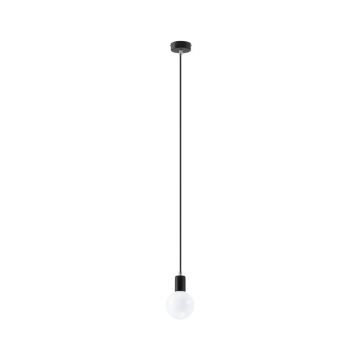 Lustră Nice Lamps Bombilla Black, negru