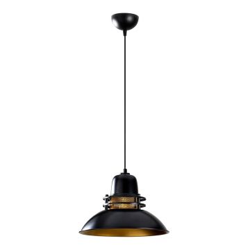 Lustră Opviq lights Berceste, ø 34 cm, negru